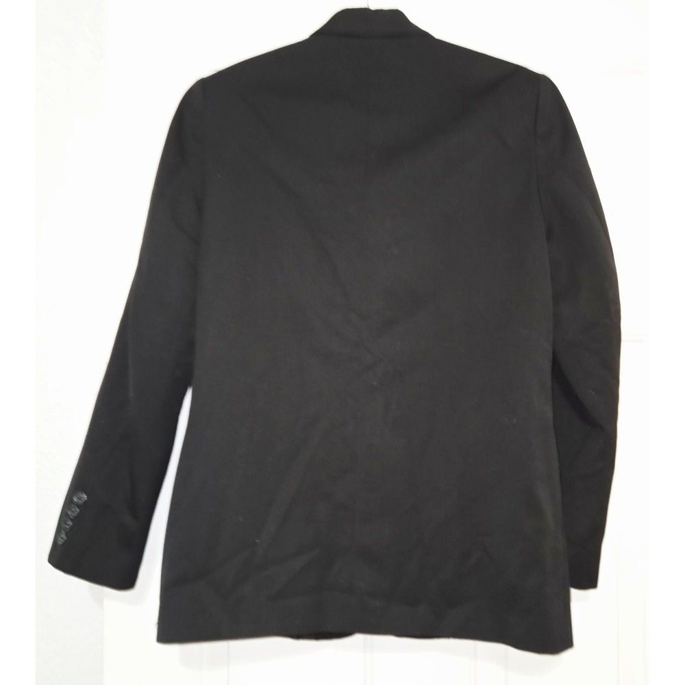 Calvin Klein‎ Blazer Women Size 16 Regular Black Business Jacket - Picture 4 of 9